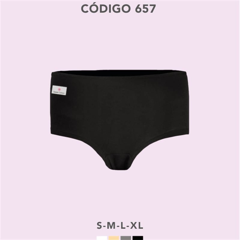 657 Trusa clásica de algodón con elastano - Sweet Cotton