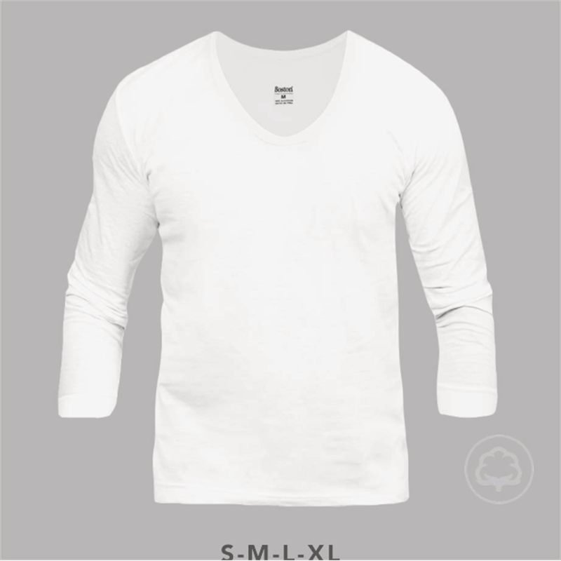 918 Camiseta manga larga cuello "u" - Boston