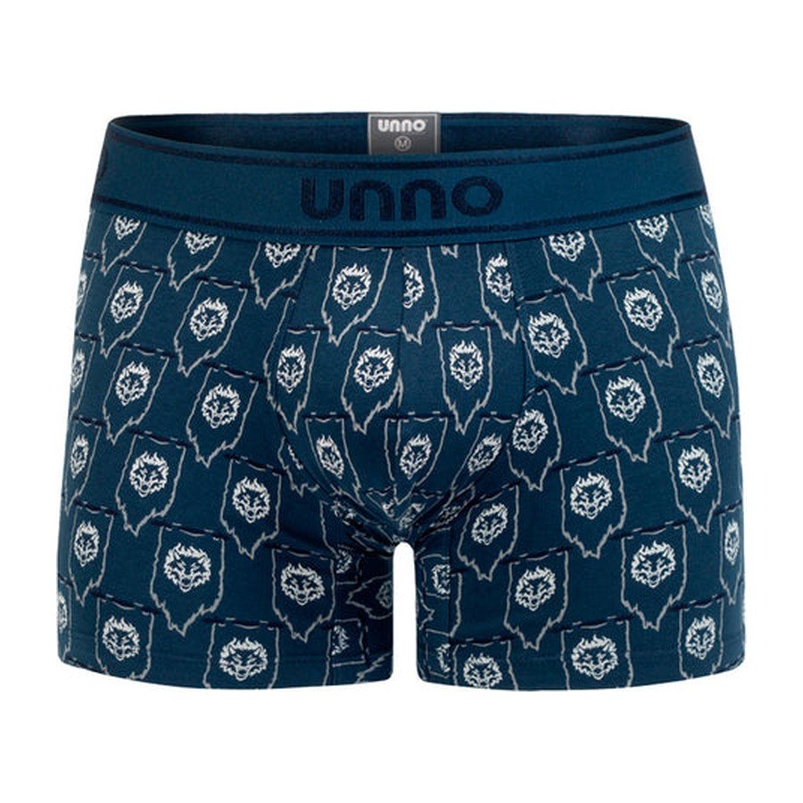 BUE02-LOBO Bóxer estampado Lobo - UNNO