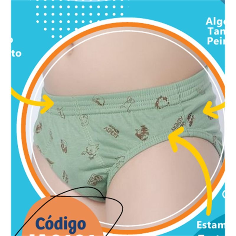 JA0101 Trusa Estampada (caja x3) - John Albert