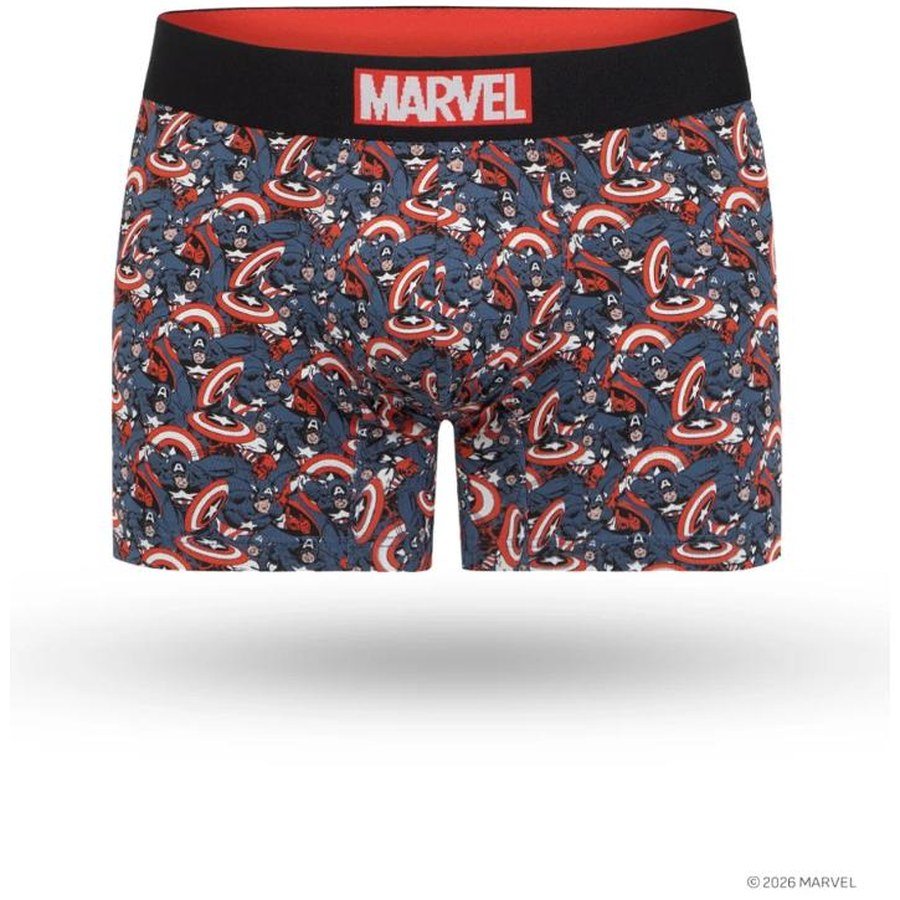 MV-CAPITAN Bóxer estampado Marvel Capitán América - UNNO