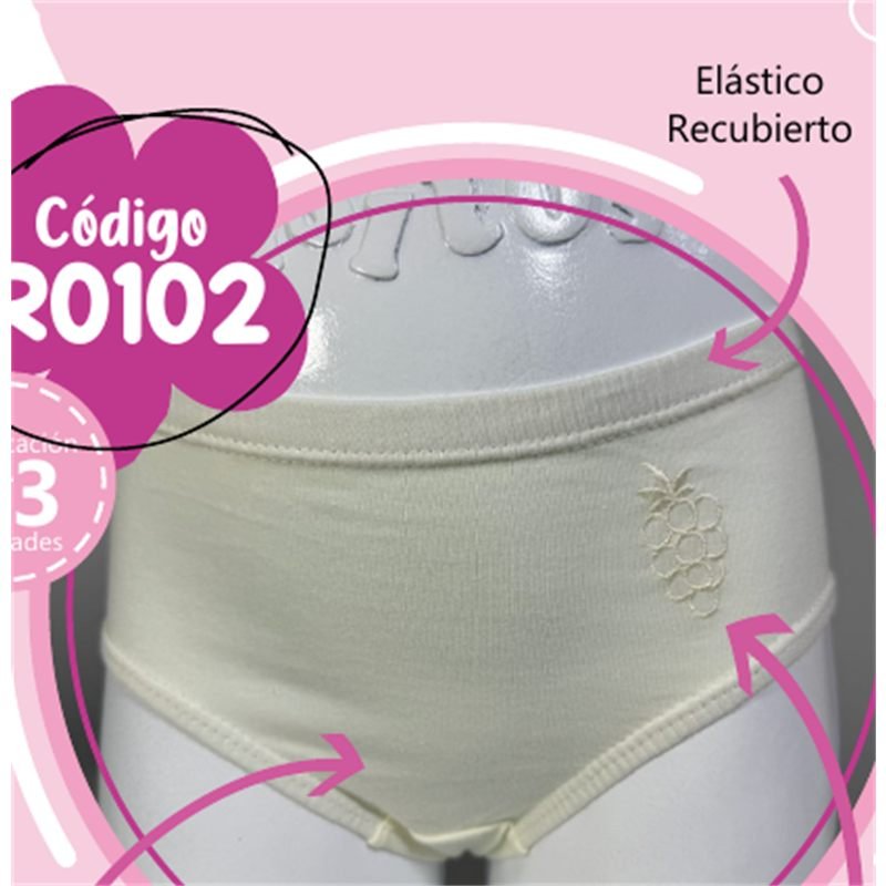 R0102 Trusa Bordada (caja x3) - Risitos