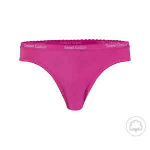 Sweet Cotton 399 - Bikini con elástico visible
