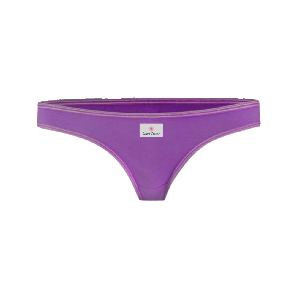 Sweet Cotton 655 - Bikini ultra cadera con elastano