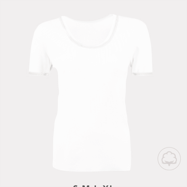 Sweet Cotton 325 - Camiseta manga corta 100% algodón