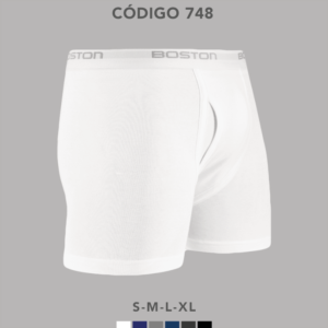 Boston 748 - Bicishort en tejido rib con elastano