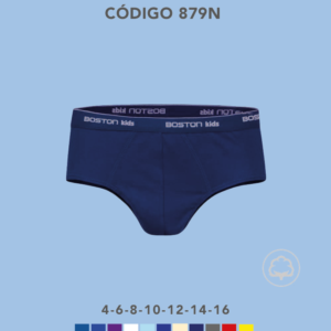 Boston Kids 878N - Bikini MATCH POINT con elástico recubierto