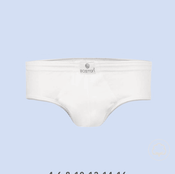 Boston Kids 879N - Bikini deportivo con elástico visible