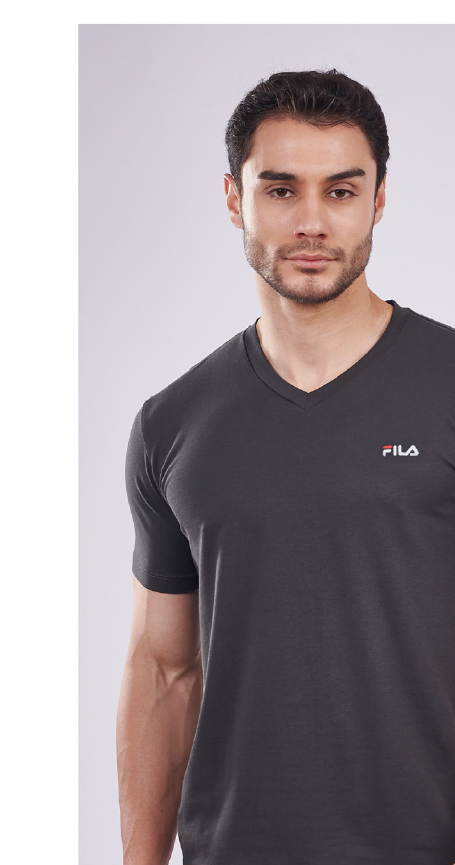 Fila FC-221 - Polo Cuello en V Manga Corta