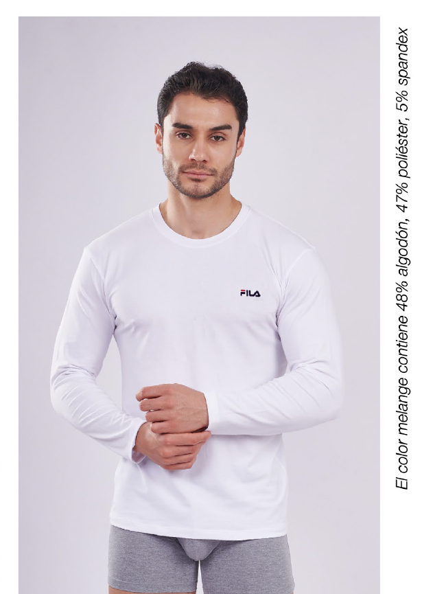 Fila FC-240 - Polo Cuello Redondo Manga Larga