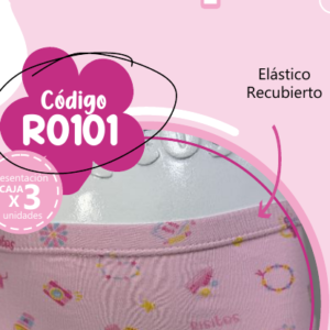 Risitos R0101 - Trusa Estampada (caja x3)